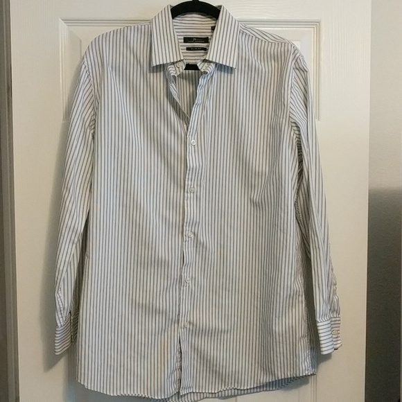 Marc Anthony Button Down Slim Fit - Picture 1 of 7